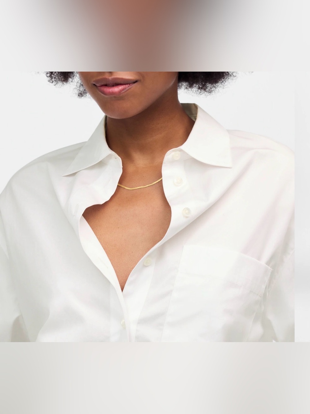Madewell Women’s Oversized Button-Up Shirt.XS. NWT